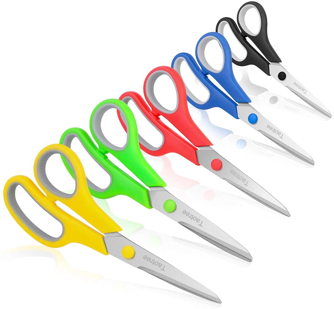 School Smart Value Light-Weight Scissors, 8 Inches, Straight